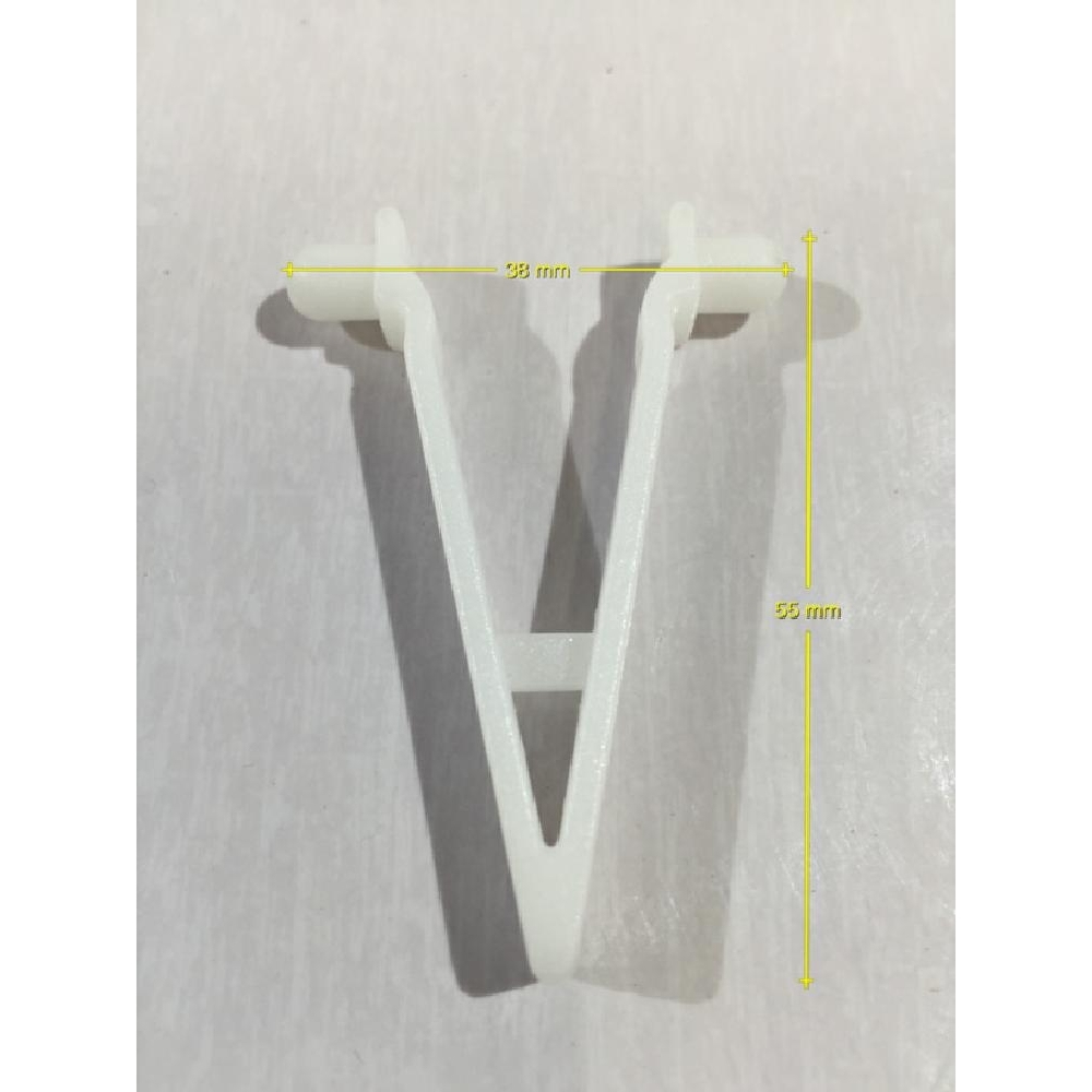 V-förmiger Clip L=55mm 10794