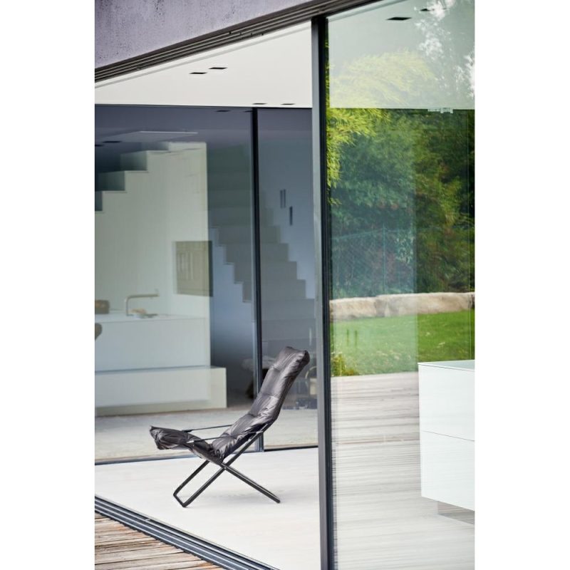 FIESTA RELAX SOFT LEDER schwarz - Metall anthrazit – Bild 3