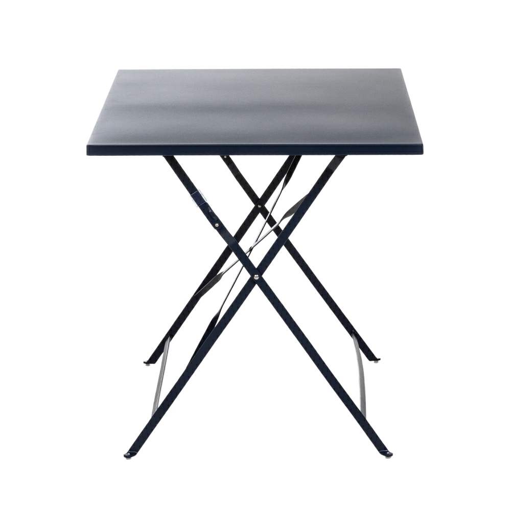 Bloom XL Tisch 110 Mitternacht Blau Metall / Blau – Bild 3