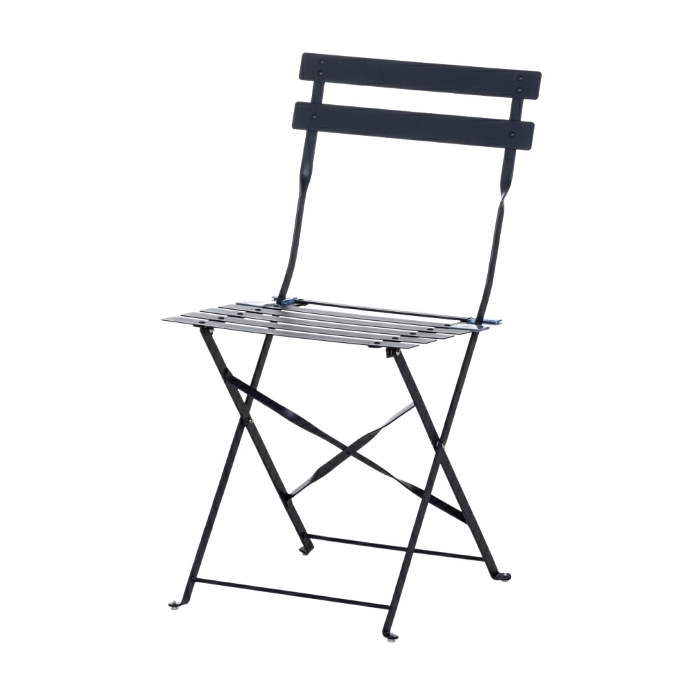 Bloom XL Tisch 110 Mitternacht Blau Metall / Blau – Bild 4
