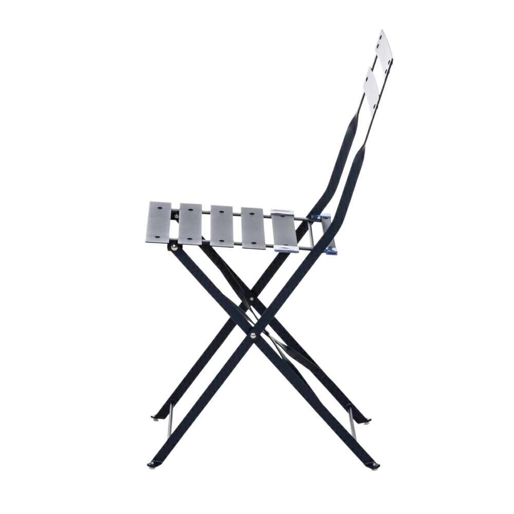 Bloom XL Tisch 110 Mitternacht Blau Metall / Blau – Bild 6
