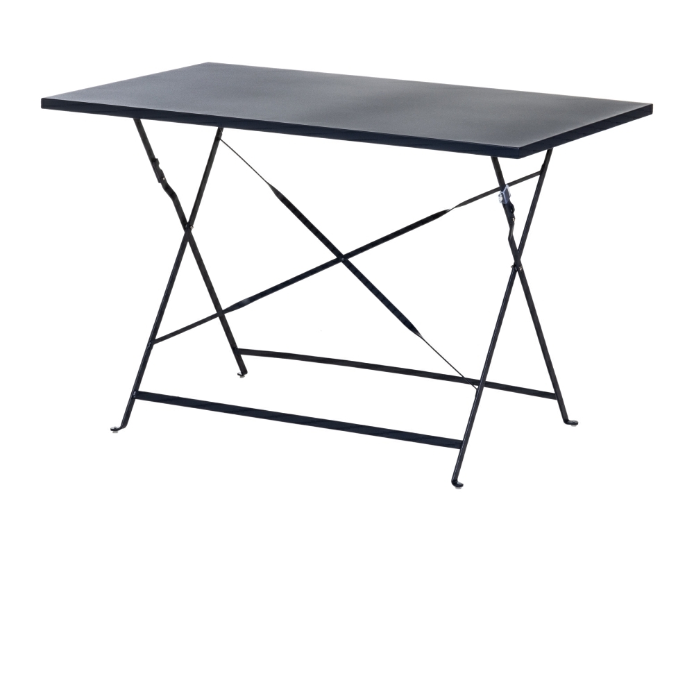 Bloom XL Tisch 110 Mitternacht Blau Metall / Blau – Bild 7