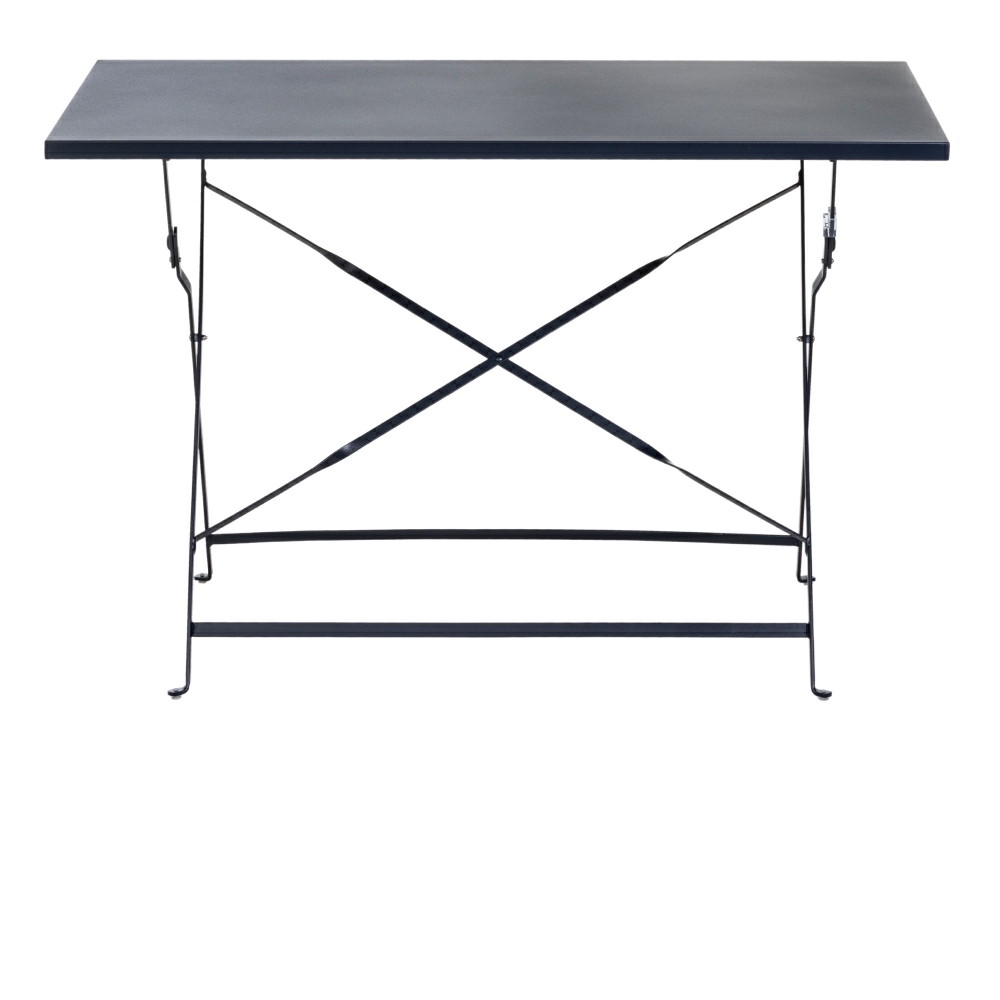 Bloom XL Tisch 110 Mitternacht Blau Metall / Blau – Bild 8
