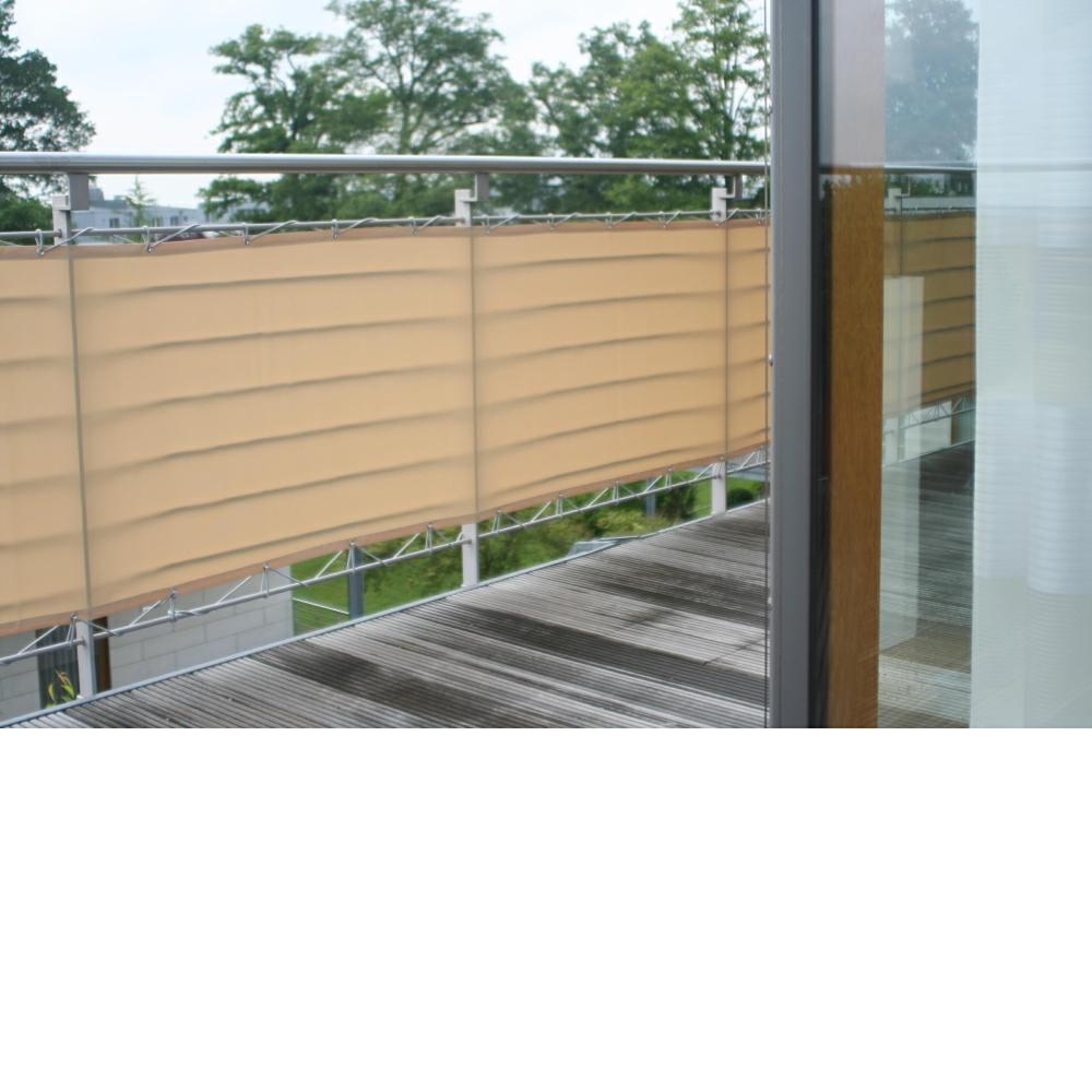 Stoff Sonnensegel, weiß, 146 cm breit per 1 m 75