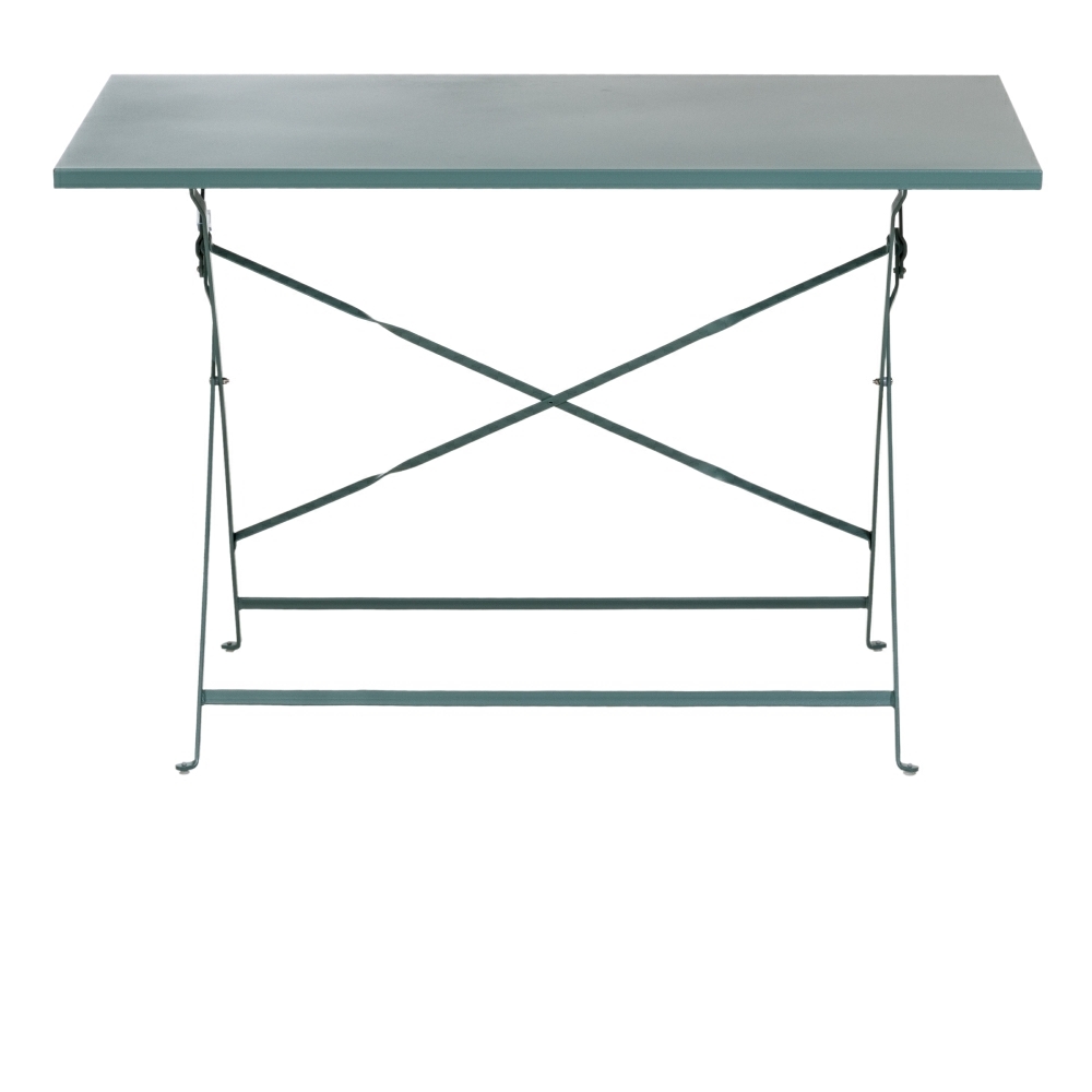 Bloom XL Tisch 110 sage Grün Metall / sage green – Bild 3