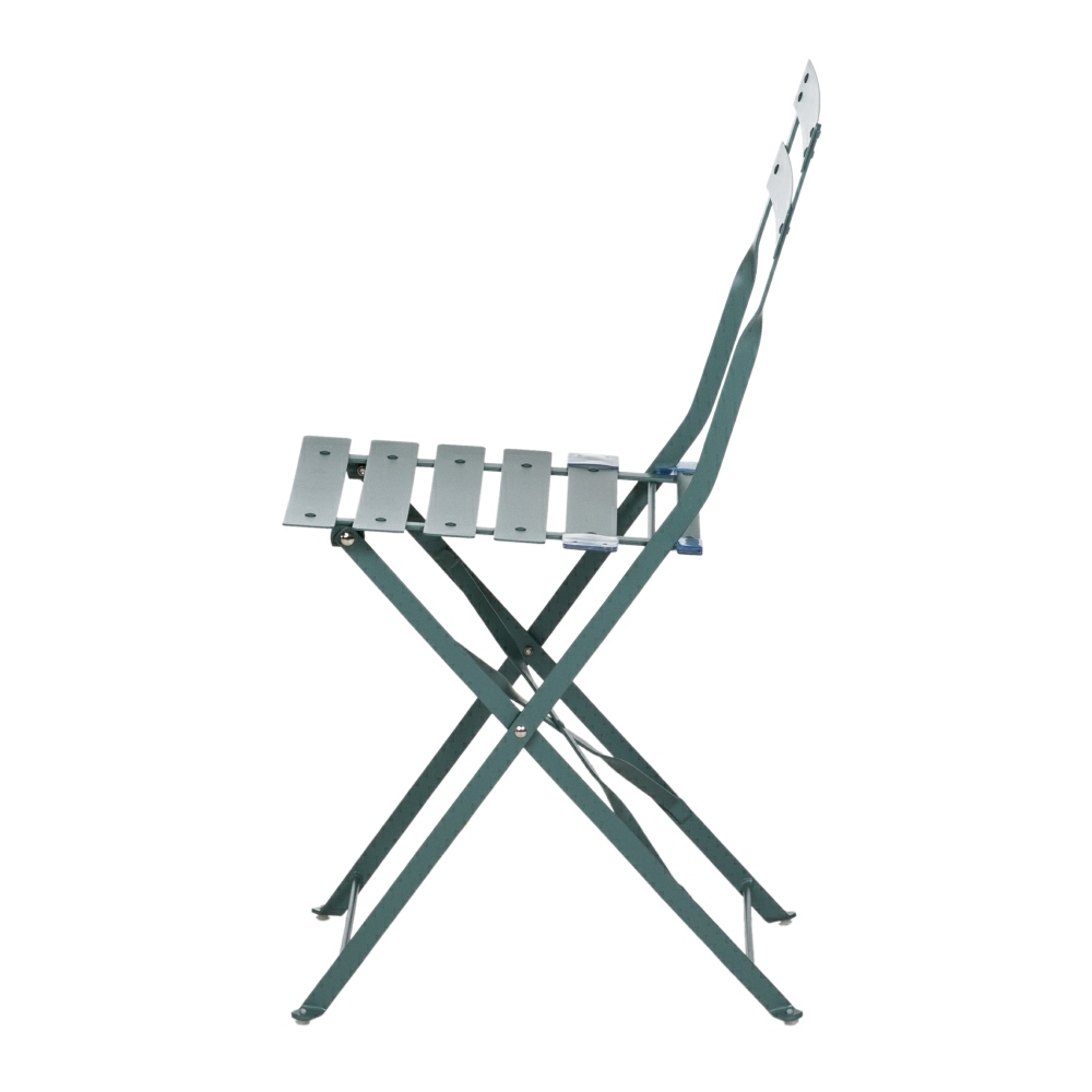 Bloom XL Tisch 110 sage Grün Metall / sage green – Bild 7
