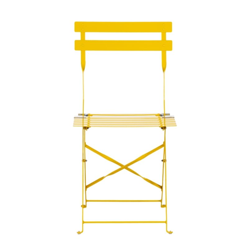 Bloom XL Tisch 110 Gelb Metall / Gelb – Bild 7