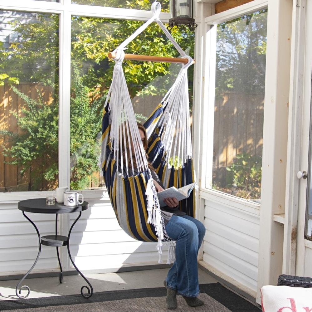 Vivere Hängematte Sessel Baumwolle, mehrfabig – Bild 10