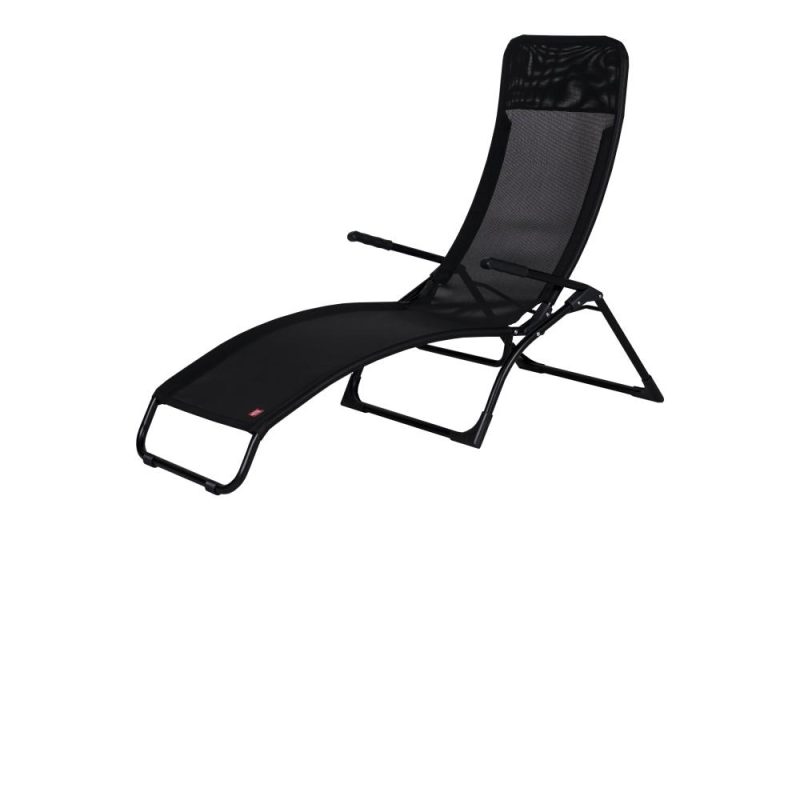 SESSEL SAMBA 2 POS. TEXFIL Gestell: BLACK / Sitz:
